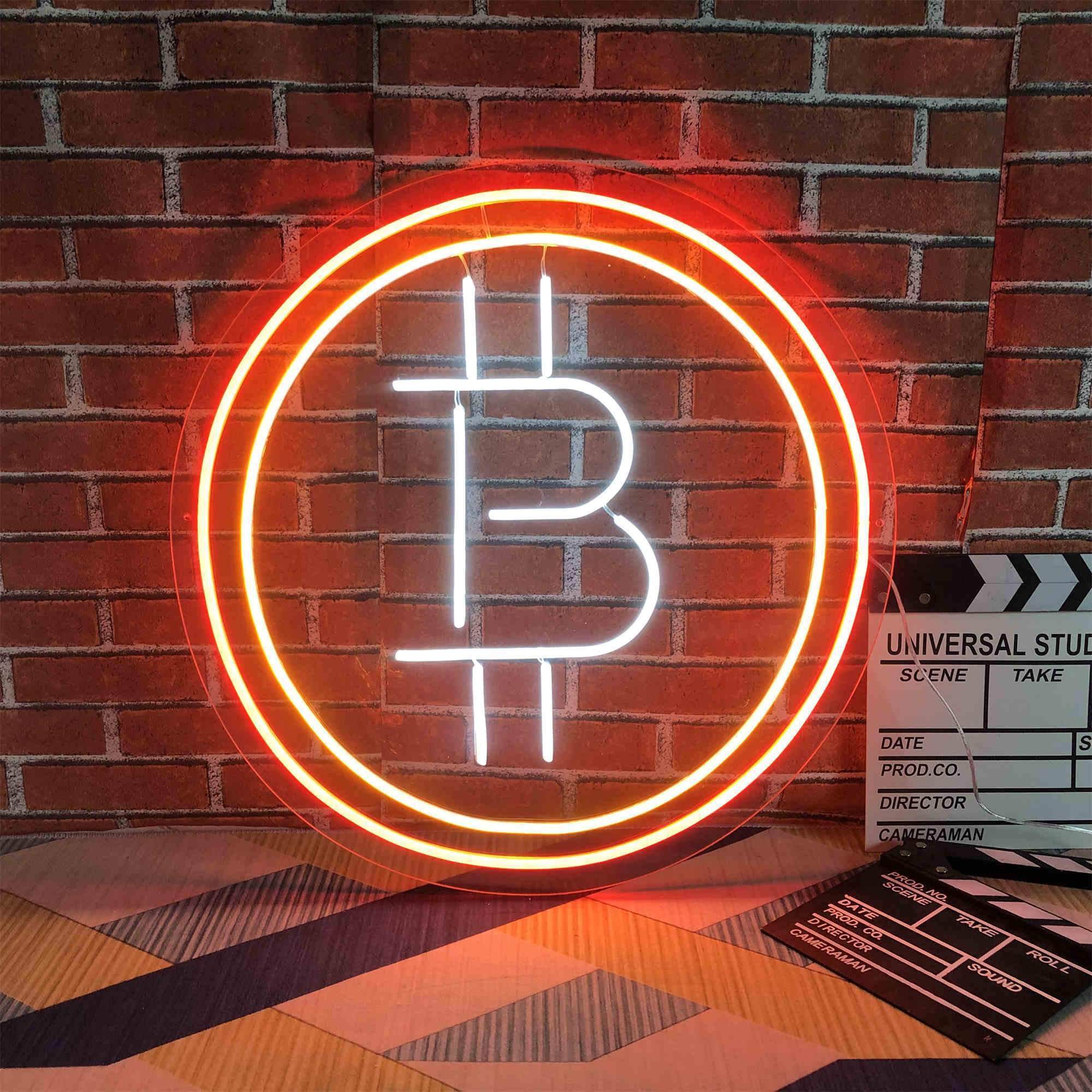 Bitcoin LED Neon Signs Lights | Neon Sign For Room – ZPLSign