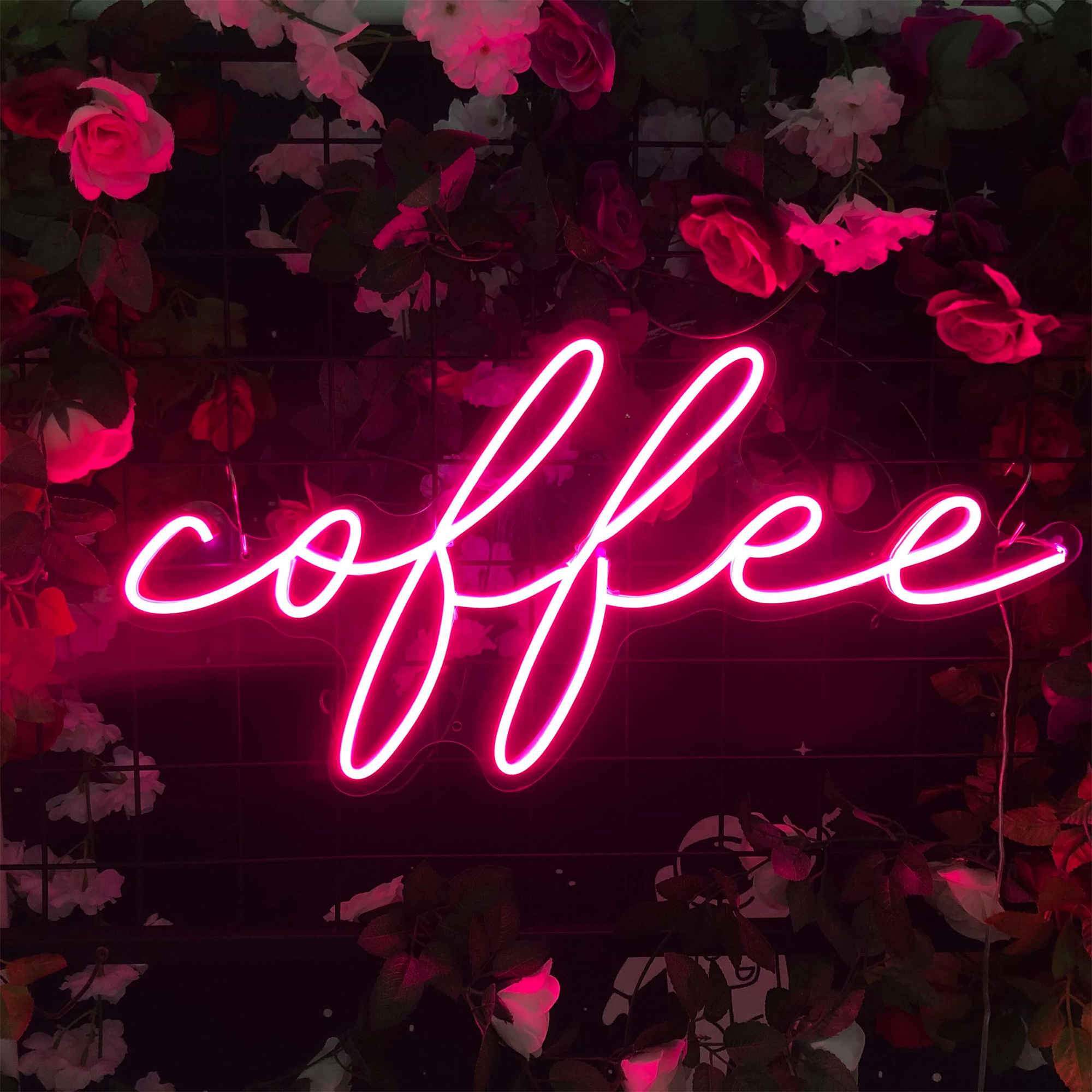 Coffee Neon Business Signs Lights