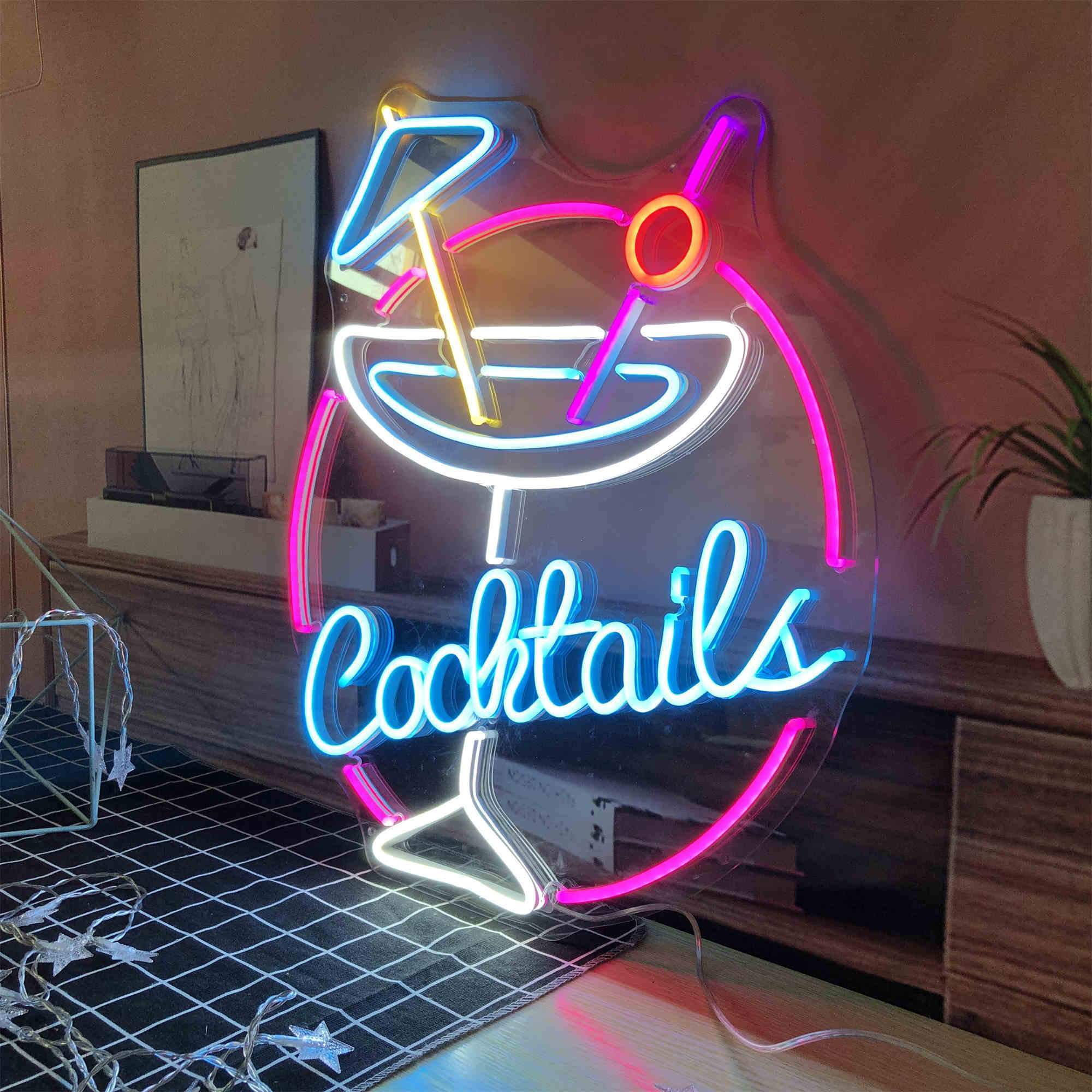 Cocktail LED Neon Signs