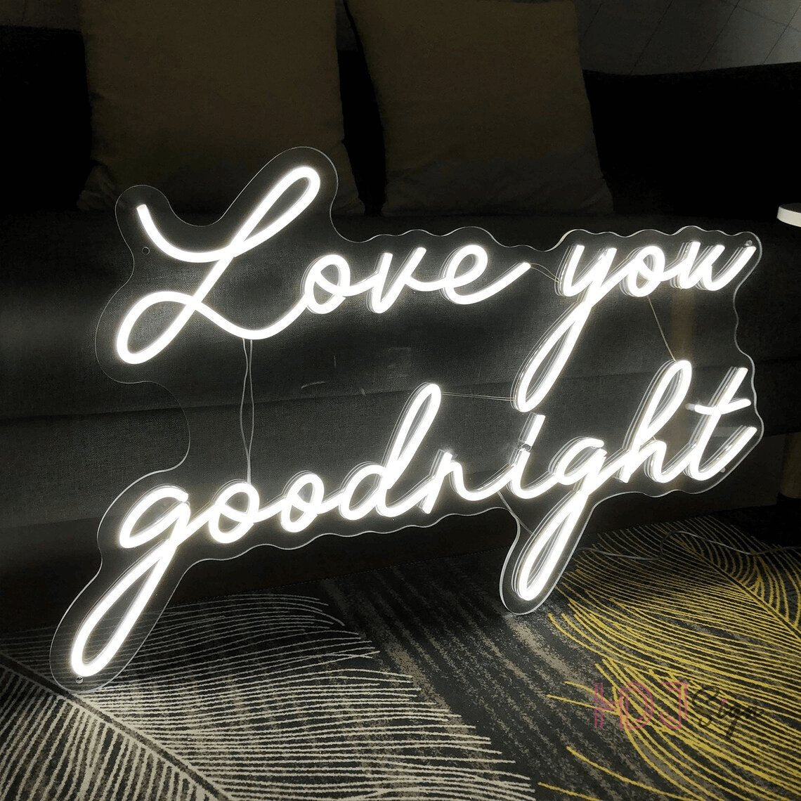 Love You Good Night Neon Sign