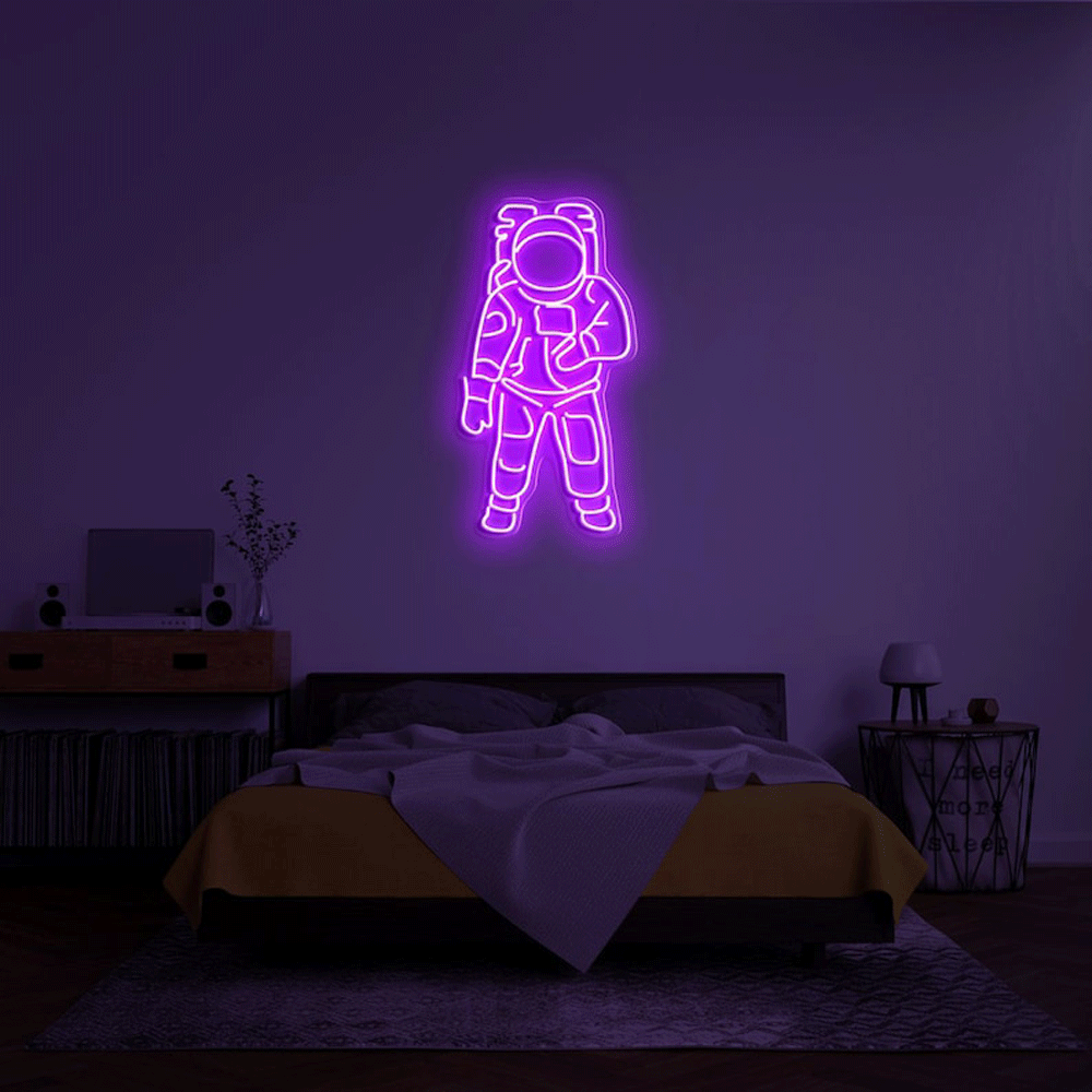 Astronaut Spaceman Neon Signs